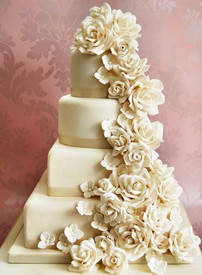 Tuyển tập bánh cưới đẹp rực rỡ và vô cùng lãng mạn dành cho bạn 8