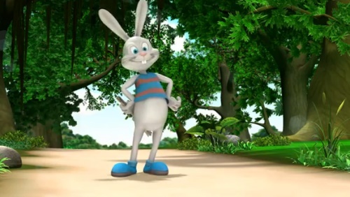 Hình ảnh con thỏ hoạt hình đẹp nhất dễ thương cho bé tô màu 12