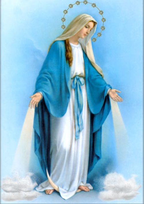 Ảnh đức mẹ Maria đẹp mân côi fatia linh thiêng 10
