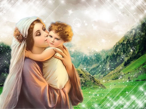 Ảnh đức mẹ Maria đẹp mân côi fatia linh thiêng 5