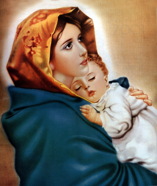 Ảnh đức mẹ Maria đẹp mân côi fatia linh thiêng 6