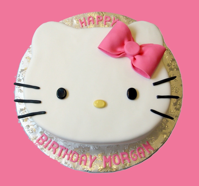 Những hình ảnh bánh sinh nhật hình con mèo trong đáng yêu vô cùng 3