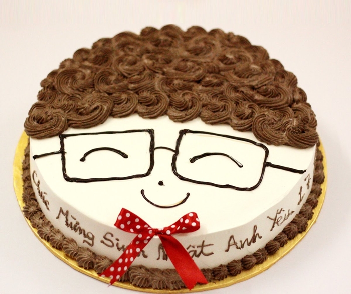 Những hình ảnh bánh sinh nhật hương vị socola dễ thương và vô cùng ấn tượng 8