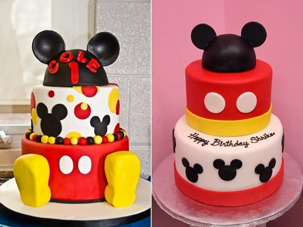 Những hình ảnh bánh sinh nhật theo hình con chuột vô cùng tinh nghịch nhé 10
