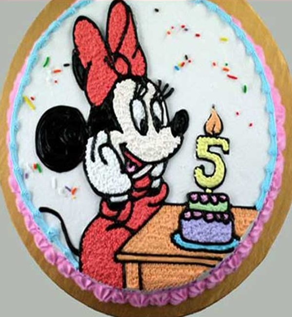Những hình ảnh bánh sinh nhật theo hình con chuột vô cùng tinh nghịch nhé 5