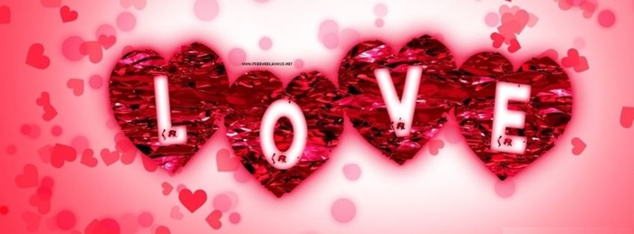 Bộ ảnh bìa facebook chữ I Love You đẹp lãng mạn và ấn tượng 13