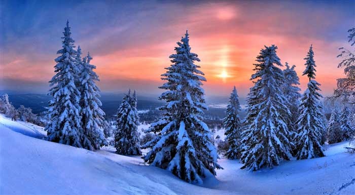 Bộ sưu tập những hình ảnh thiên nhiên khi tuyết rơi tuyệt đẹp 7