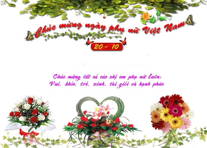 Những câu chúc hay và ý nghĩa cho ngày 20-10 Ngày Phụ Nữ Việt Nam 4
