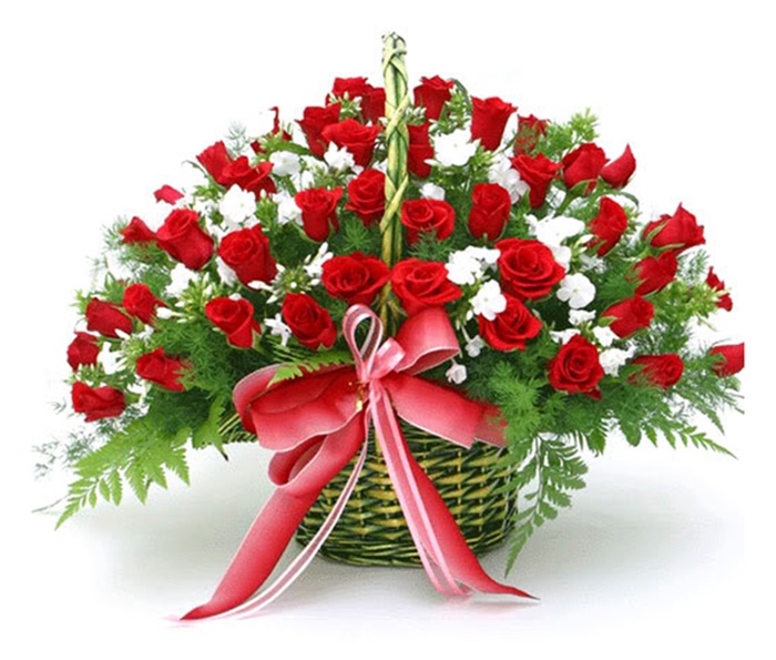 Những giỏ hoa hồng đẹp nhất dành tặng các bạn gái trong ngày lễ 20-10 4