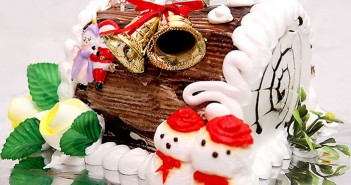 Những hình ảnh bánh kem hình khúc gỗ ấn tượng cho ngày Giáng Sinh 1
