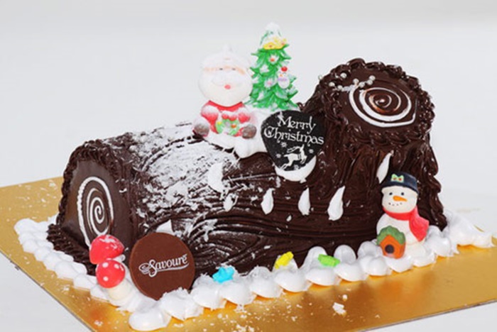 Những hình ảnh bánh kem hình khúc gỗ ấn tượng cho ngày Giáng Sinh 3