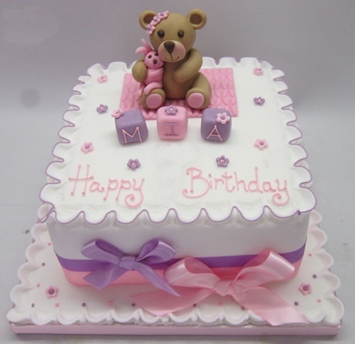 Những hình ảnh bánh sinh nhật màu tím dễ thương và vô cùng ấn tượng 4