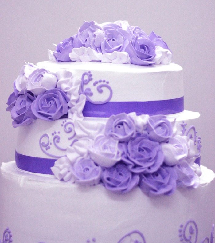 Những hình ảnh bánh sinh nhật màu tím dễ thương và vô cùng ấn tượng 8