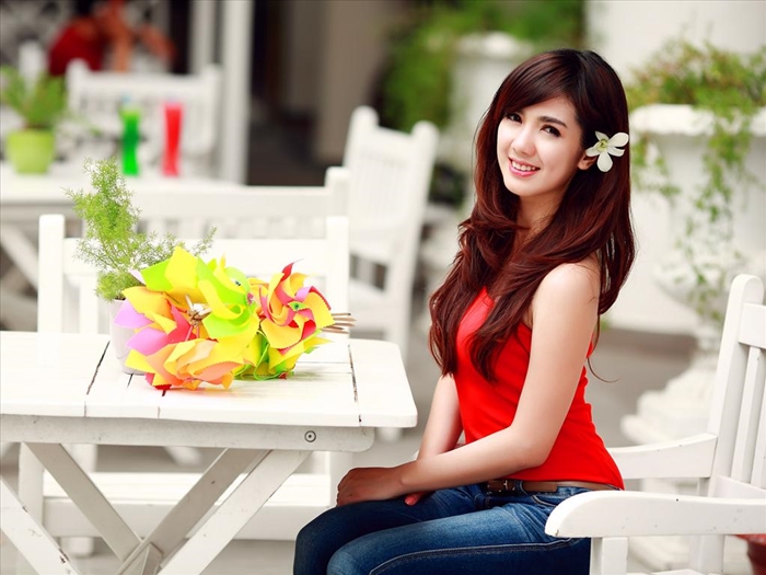 Những hình nền điện thoại girl xinh đáng yêu nhất Việt Nam 11