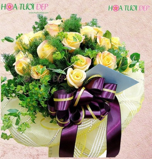 Bó hoa đẹp tặng sinh nhật dễ thương lôi cuốn nhất mang nhiều ý nghĩa tình cảm 18