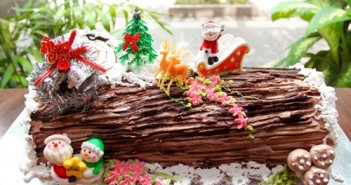 Hình ảnh bánh kem hình khúc cây đẹp độc đáo cho ngày giáng sinh thêm may mắn 15