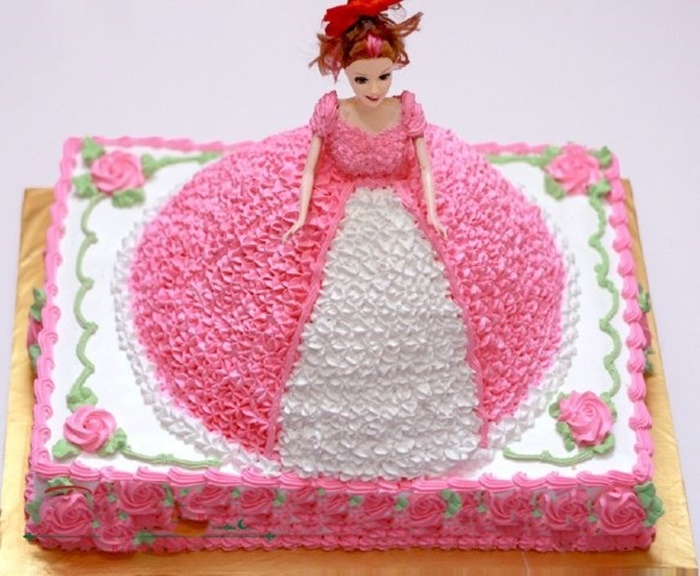 Những chiếc bánh sinh nhật hình búp bê baby đáng yêu và dễ thương nhất 2