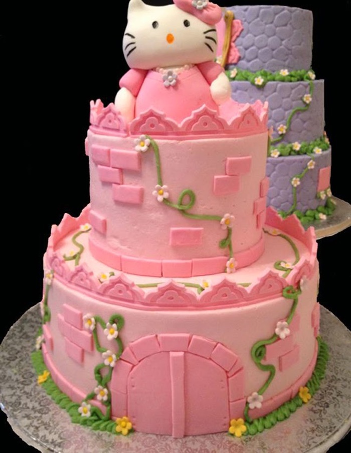 Những hình ảnh bánh sinh nhật màu hồng vô cùng dễ thương và lãng mạn 10