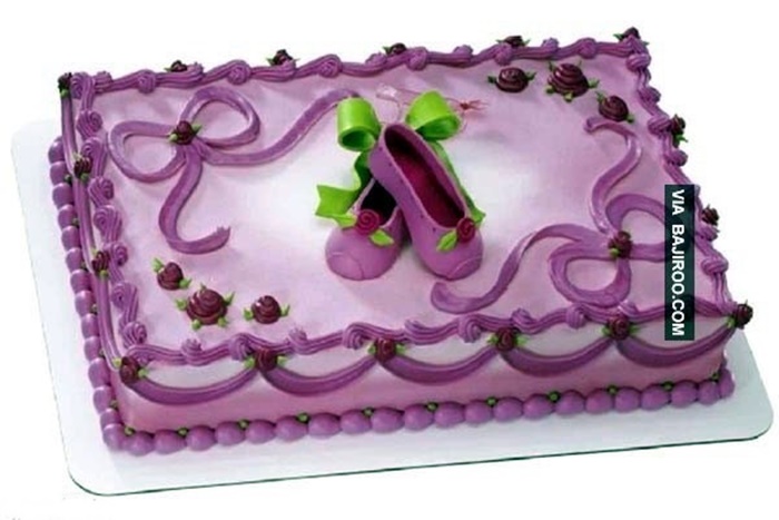 Những hình ảnh bánh sinh nhật với màu tím lãng mạn sẽ là sự lựa chọn tuyệt vời 2