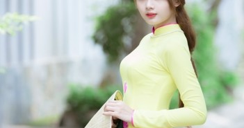 Những hình ảnh hot girl đẹp duyên dáng trong tà áo dài Việt Nam 2