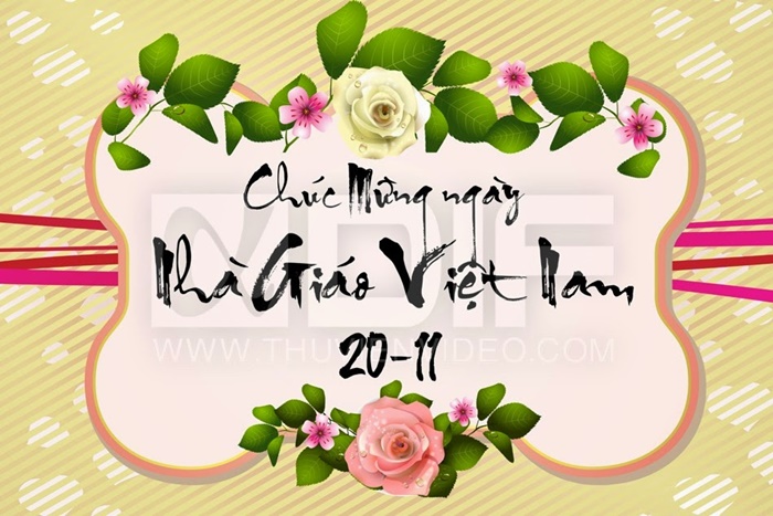Những hình ảnh thiệp chúc mừng Ngày Nhà Giáo Việt Nam ấn tượng nhất 10