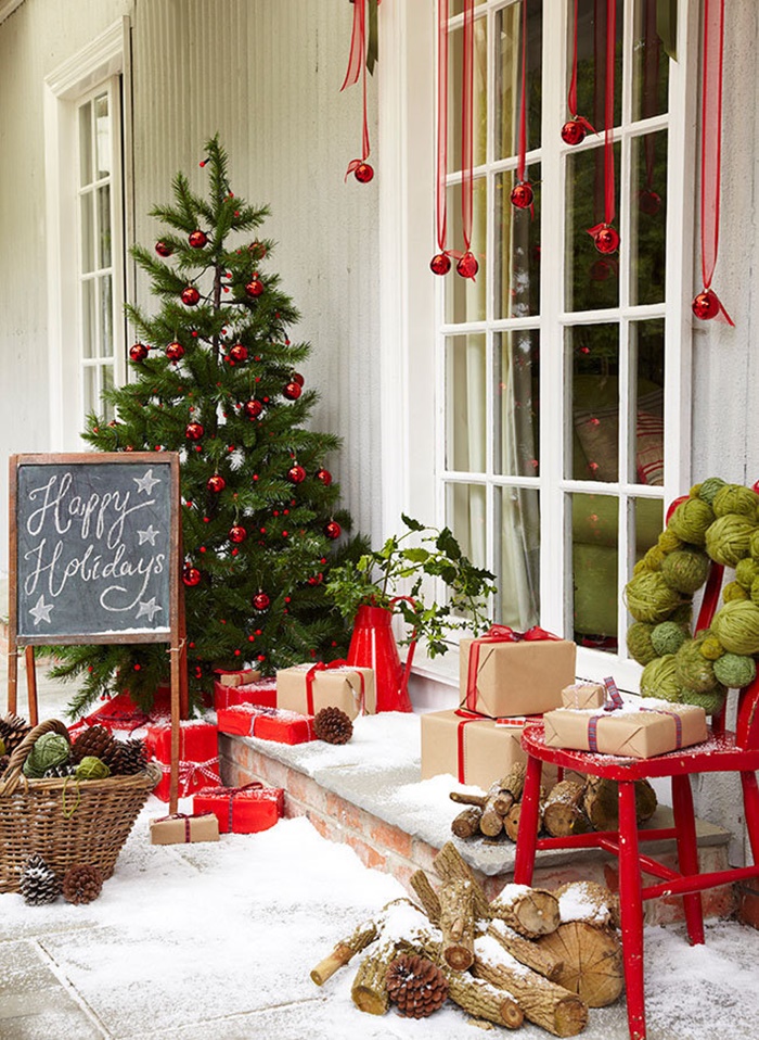 Những hình ảnh trang trí trước của nhà trong mùa Giáng Sinh vô cùng ấn tượng 1