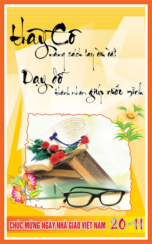 Thiệp 20-11 đẹp chúc mừng ngày nhà giáo Việt Nam hay và ý nghĩa nhất 29