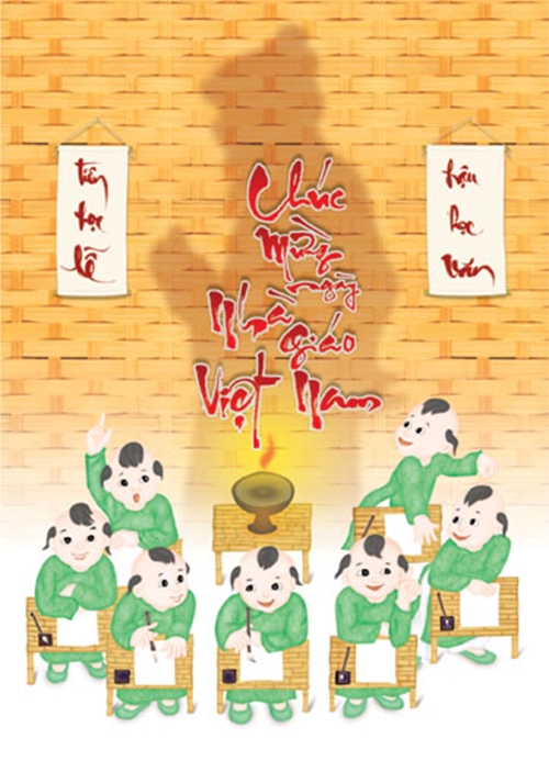 Thiệp 20-11 đẹp chúc mừng ngày nhà giáo Việt Nam hay và ý nghĩa nhất 37