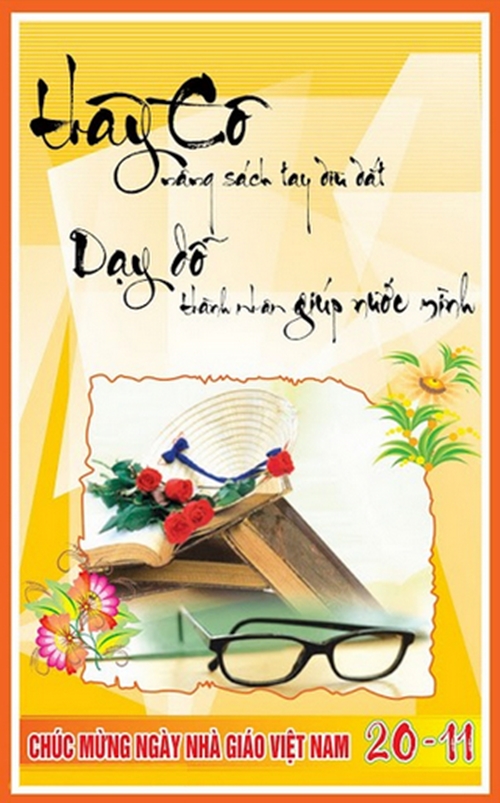 Thiệp 20-11 đẹp chúc mừng ngày nhà giáo Việt Nam hay và ý nghĩa nhất 47