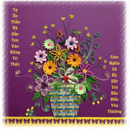 Thiệp 20-11 handmade đẹp độc đáo dành tặng quý thầy cô nhân ngày nhà giáo Việt Nam 2
