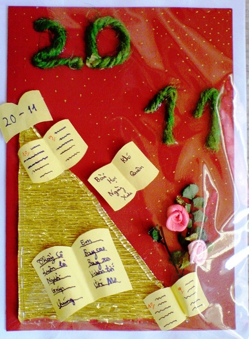 Thiệp 20-11 handmade đẹp độc đáo dành tặng quý thầy cô nhân ngày nhà giáo Việt Nam 3