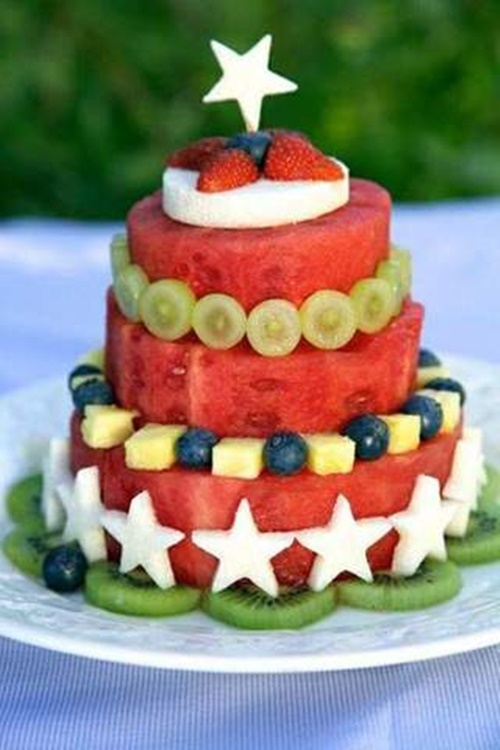 Hình ảnh bánh sinh nhật trái cây đẹp độc đáo đang được nhiều bạn trẻ yêu thích 31