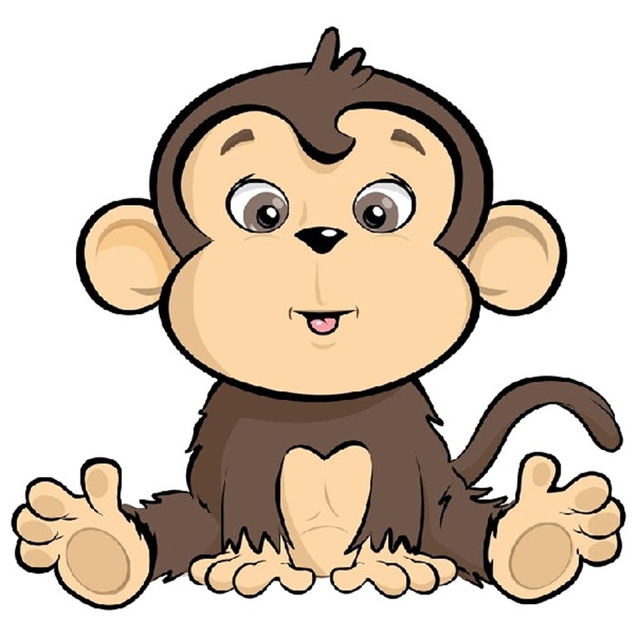 Tổng hợp hình ảnh hoạt hình khỉ con đáng yêu để chào đón năm mới Bính Thân 1