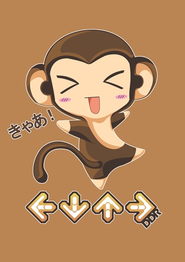 Tổng hợp hình ảnh hoạt hình khỉ con đáng yêu để chào đón năm mới Bính Thân 11