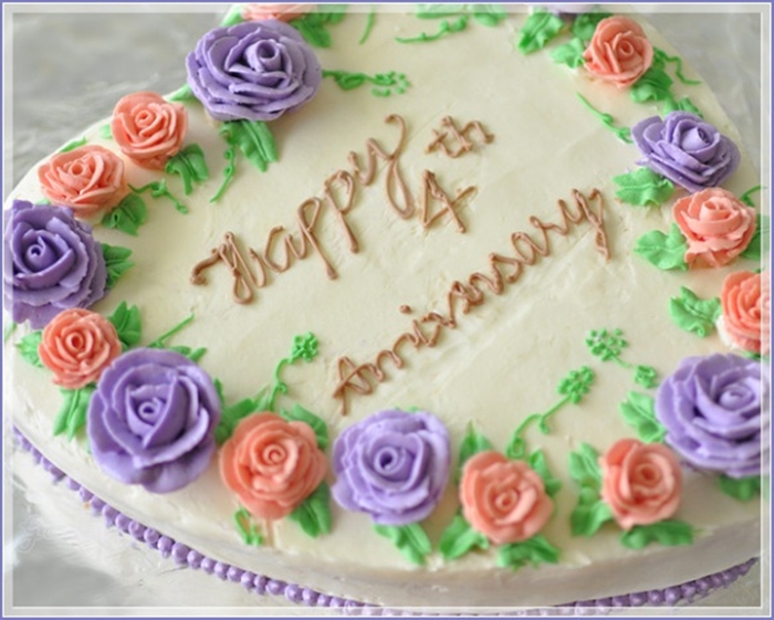 Tuyển tập hình ảnh bánh kem kỷ niệm ngày cưới vô cùng ngọt ngào và ý nghĩa 8