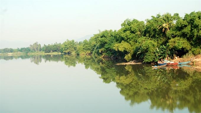 Tuyển tập hình ảnh dòng sông quê hương xanh ngắt và yên bình 4
