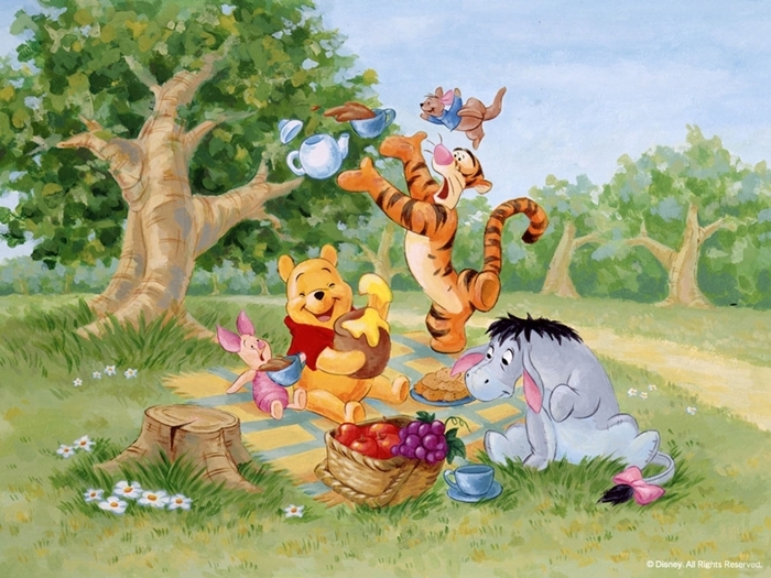 Tuyển tập hình ảnh gấu Pooh và những người bạn vô cùng đáng yêu và ngộ nghĩnh 2