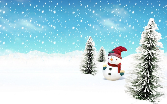 Tuyển tập hình ảnh người tuyết vô cùng đáng yêu để làm ảnh bìa facebook 2