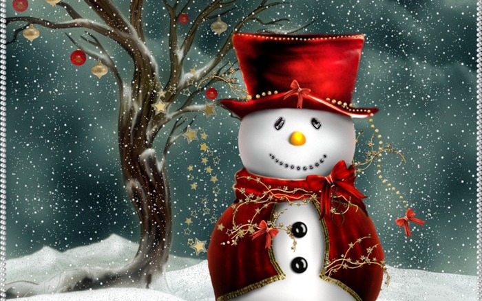 Tuyển tập hình ảnh người tuyết vô cùng đáng yêu để làm ảnh bìa facebook 4