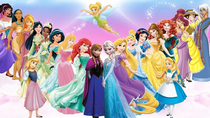 Hình ảnh hoạt hình những nàng công chúa Disney vô cùng xinh đẹp 2