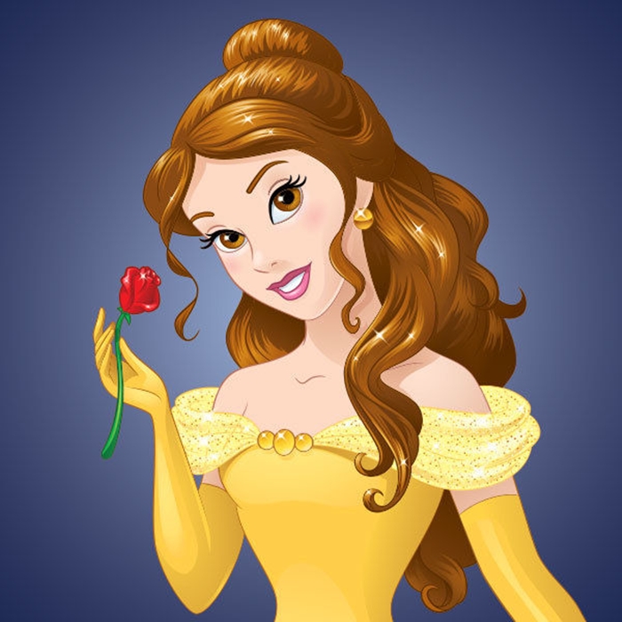 Hình ảnh hoạt hình những nàng công chúa Disney vô cùng xinh đẹp 6