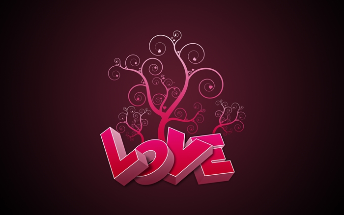 Tuyển tập ảnh bìa facebook chữ LOVE ngọt ngào và ý nghĩa 10
