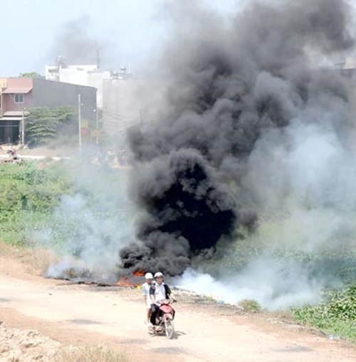 Hình ảnh ô nhiễm môi trường ở Việt Nam đất nước không khí đáng sợ 18