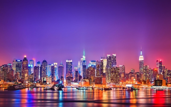 Những hình ảnh đẹp nhất về thành phố New York về đêm 1