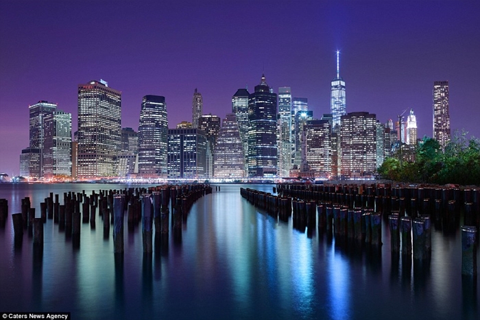 Những hình ảnh đẹp nhất về thành phố New York về đêm 5
