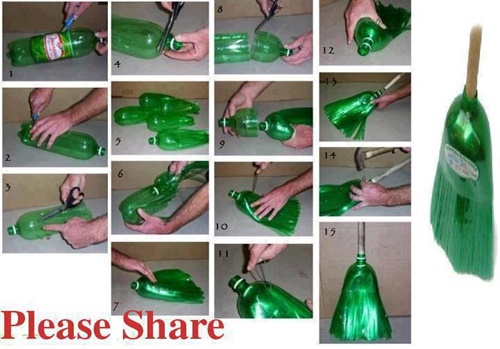 Tái chế chai nhựa trồng cây hộp bút chậu hoa đồ trang trí và nhiều vật dụng hữu ích 12