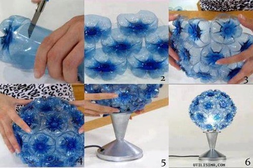 Tái chế chai nhựa trồng cây hộp bút chậu hoa đồ trang trí và nhiều vật dụng hữu ích 6
