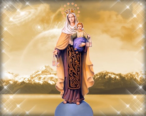 Ảnh đức mẹ Maria đẹp mân côi fatia linh thiêng 7