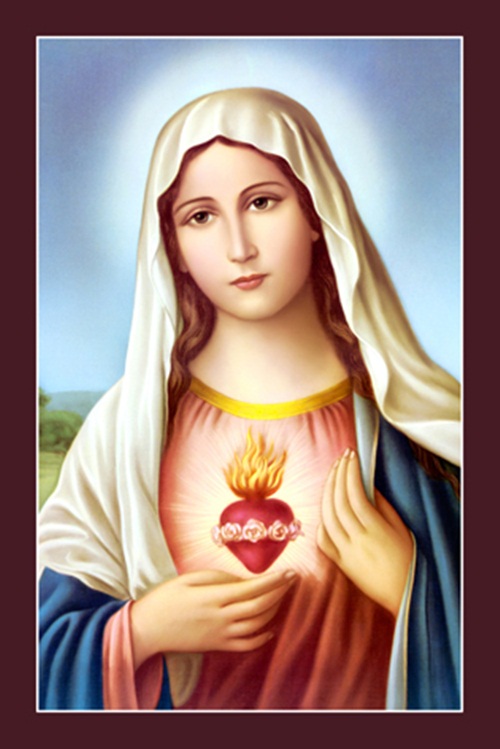 Ảnh đức mẹ Maria đẹp mân côi fatia linh thiêng 9