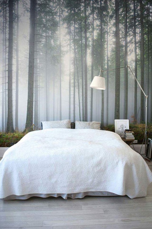 Giấy dán tường đẹp giá rẻ cho phòng ngủ phòng khách hòa mình cùng thiên nhiên 11